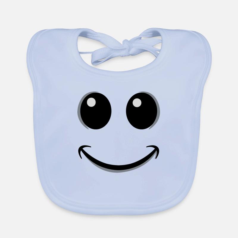 happy face Organic Baby Bibs
