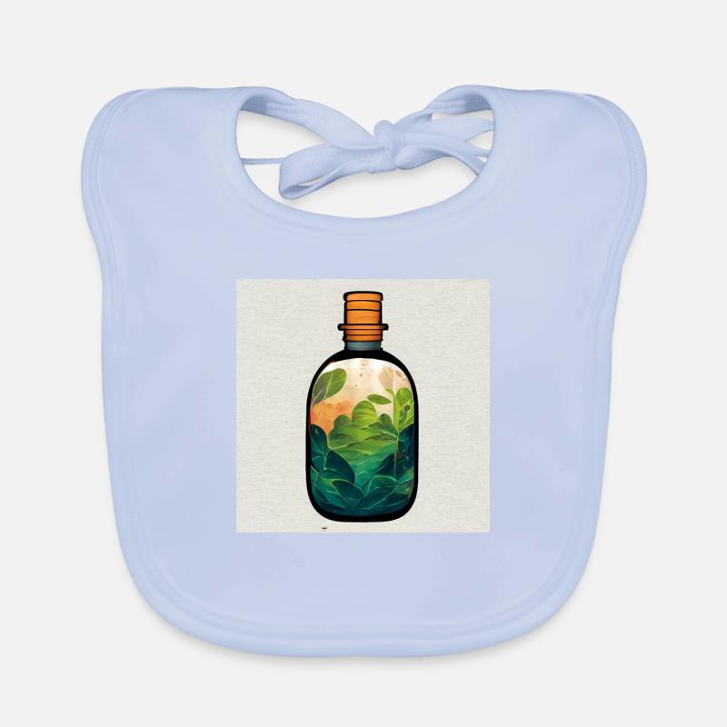 Garten In Einer Flasche Baby Bio-Lätzchen
