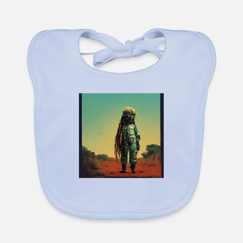 Rasta-astronaute Bavoir bio Bébé