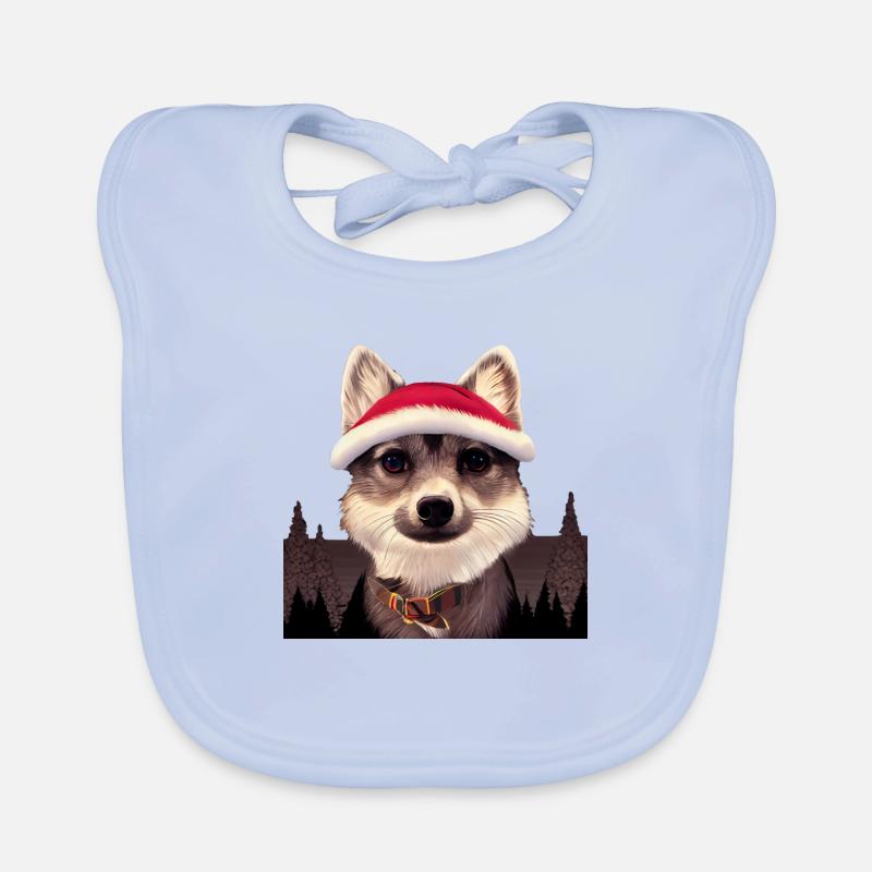 Trèfle d’Alaska Kai Noël Bavoir bio Bébé