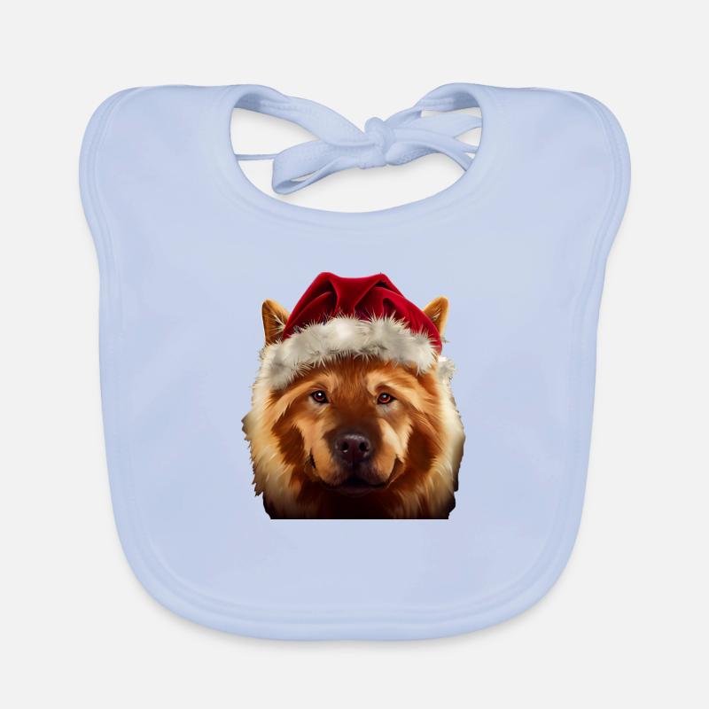 Noël Eurasier Bavoir bio Bébé