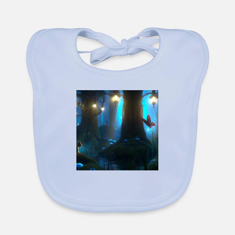Magical forest Organic Baby Bibs