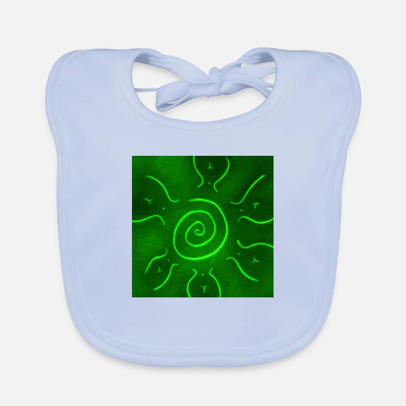 SOLEIL VERT Bavoir bio Bébé