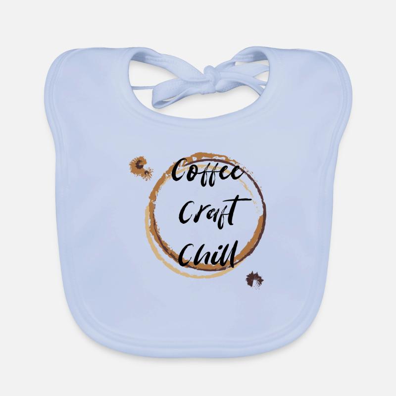 Coffee Organic Baby Bibs