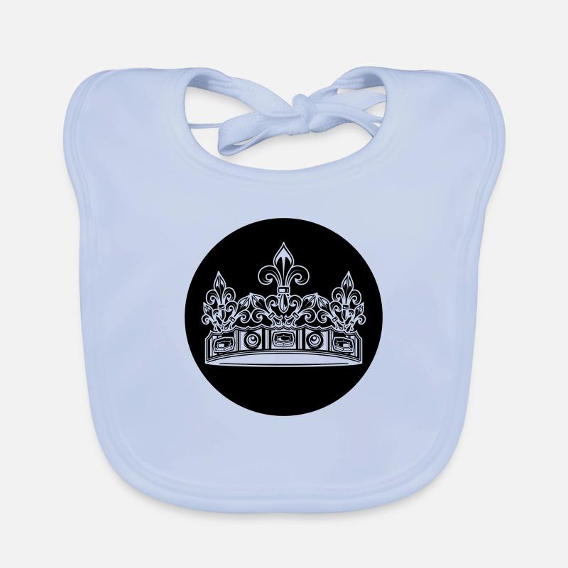 Couronne Bavoir bio Bébé