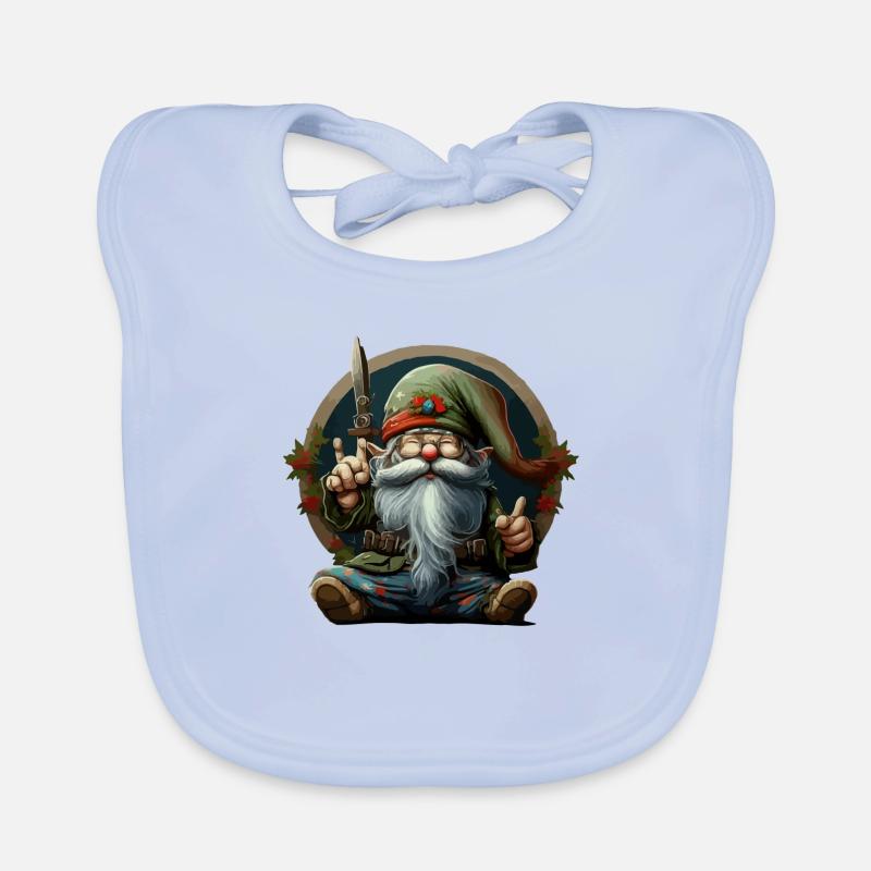 Pepe der Elf Baby Bio-Lätzchen