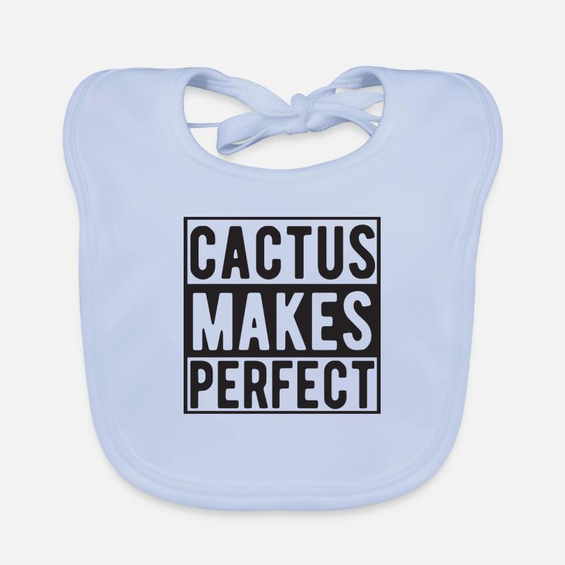 Le cactus rend parfait Bavoir bio Bébé