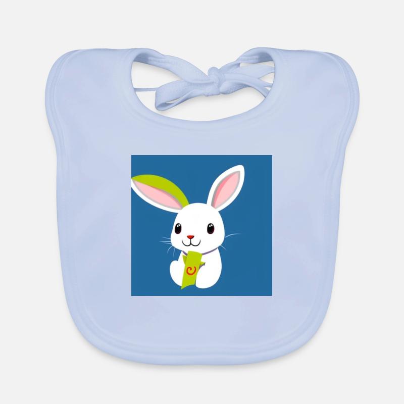 Conception de lapin Bavoir bio Bébé