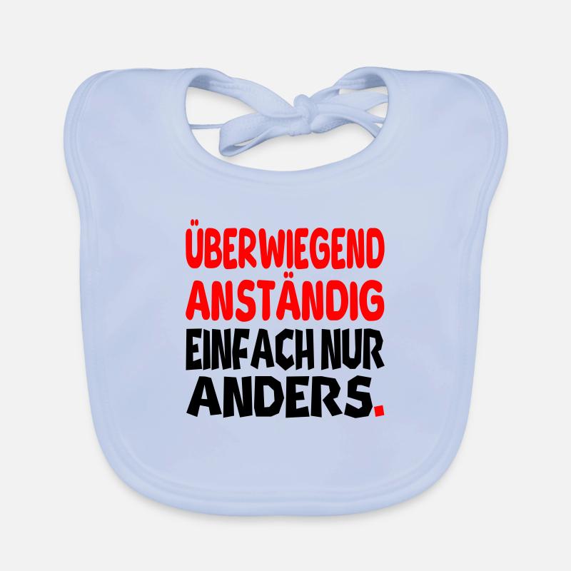 Anständig einfach nur anders II Baby Bio-Lätzchen