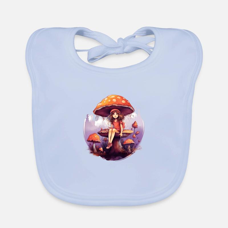 Märchen Fee Baby Bio-Lätzchen