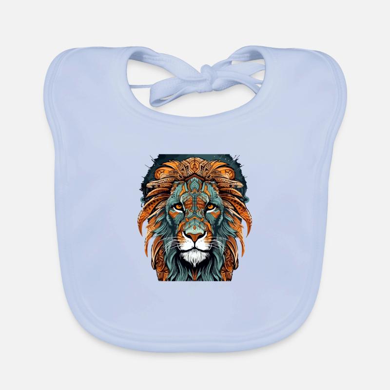 Simbo the Lion Organic Baby Bibs
