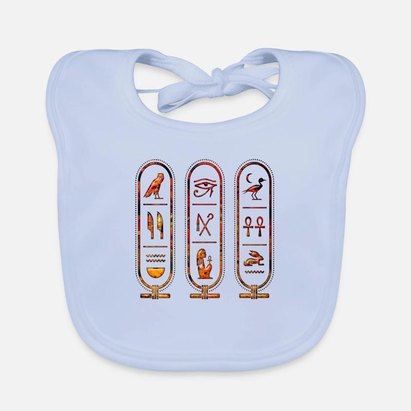 Egypte Egypte Isis Pharaons Pharaons Pyramide Afrique Bavoir bio Bébé