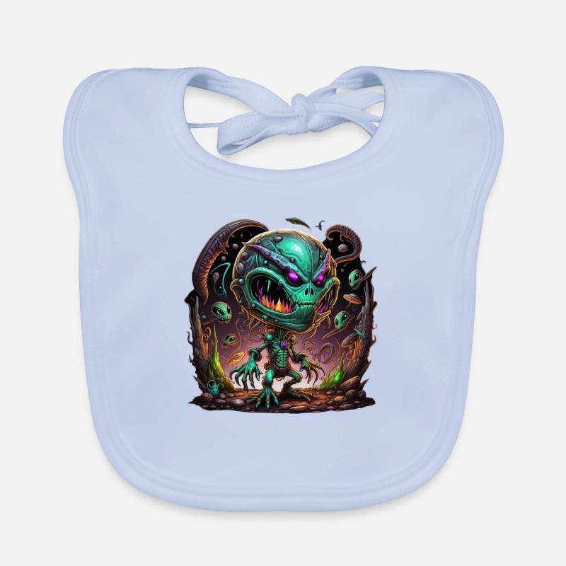 Chat Galaxy Bavoir bio Bébé
