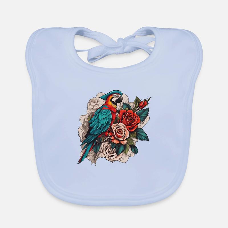 Perroquet Bavoir bio Bébé
