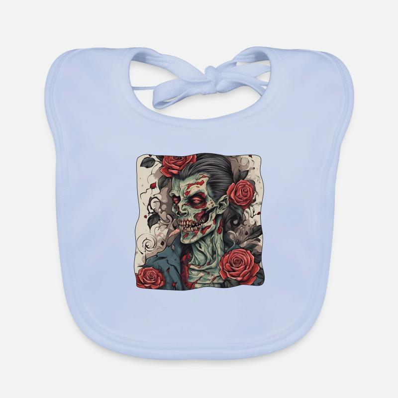 Garçon zombie Bavoir bio Bébé