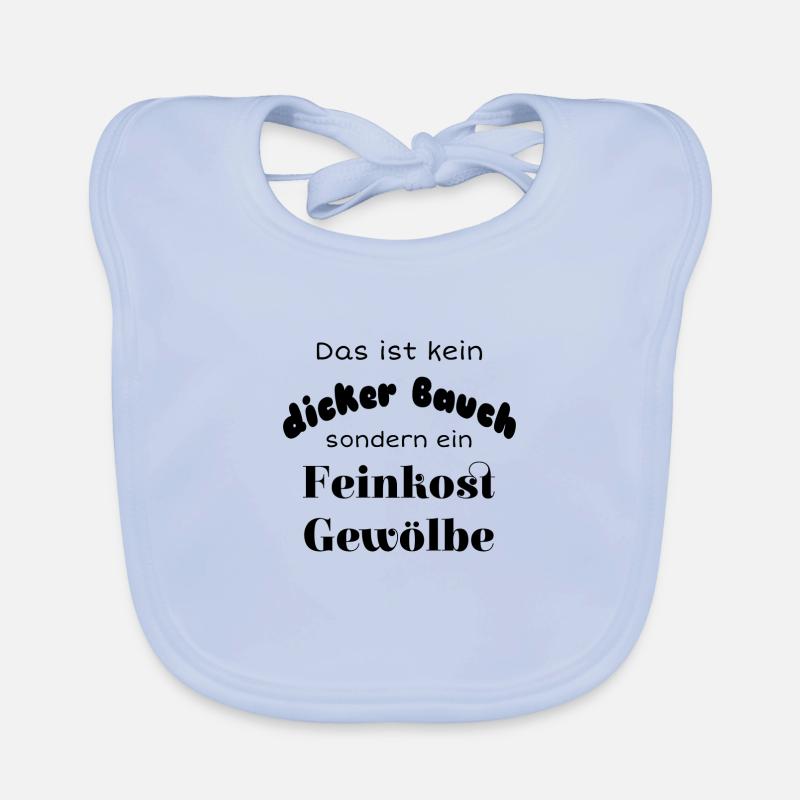Das ist kein dicker Bauch Baby Bio-Lätzchen