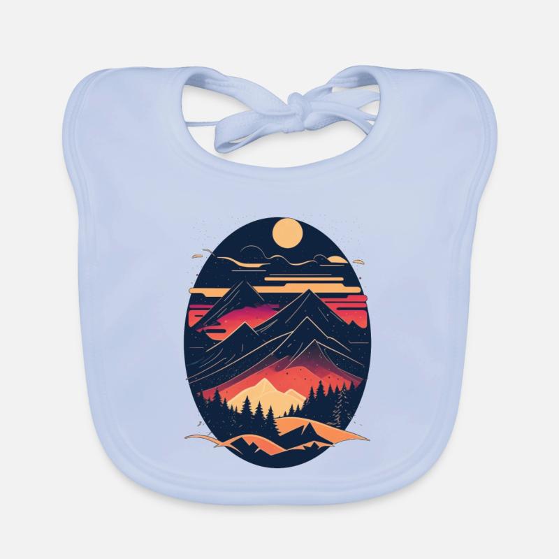 Adventure is calling Organic Baby Bibs