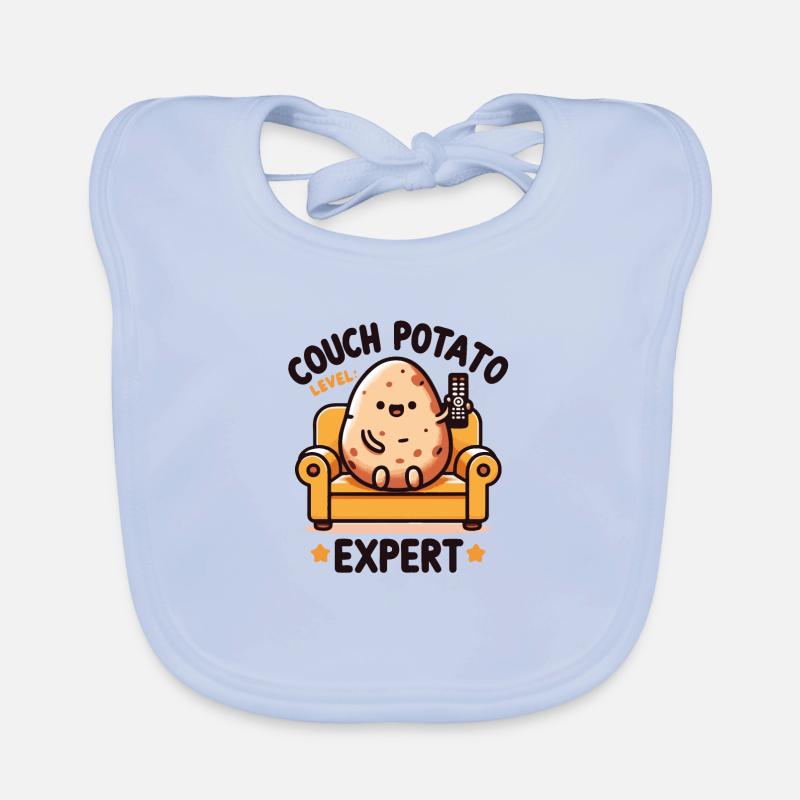 Couch Potato Expert Organic Baby Bibs