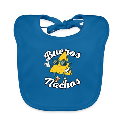 Nachos - Spanisch mit Wortwitz: Buenos Nachos - Baby Bio-Lätzchen