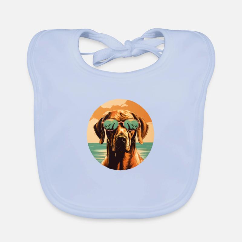 Rhodesian Ridgeback Cool - Rhodesian Ridgeback Bavoir bio Bébé