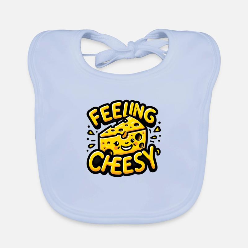 Feeling Cheesy Organic Baby Bibs