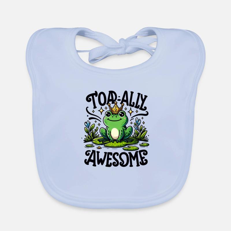 Toadally Awesome Baby Bio-Lätzchen