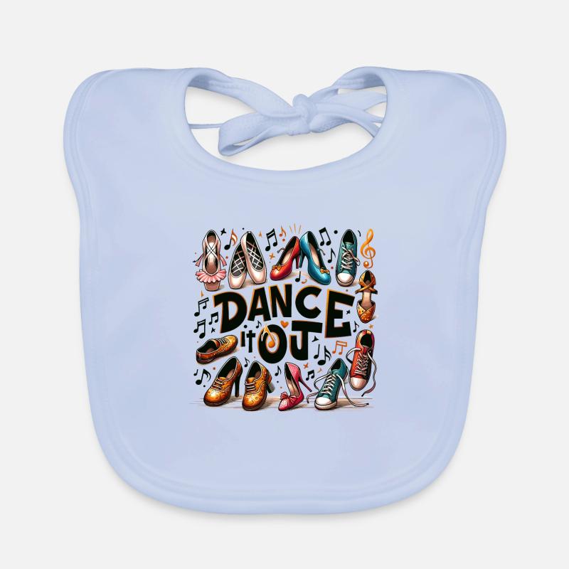 Melodic Steps Organic Baby Bibs