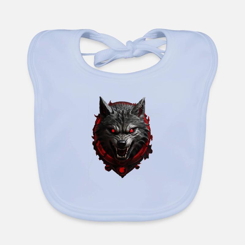 Teufels Wolf Baby Bio-Lätzchen