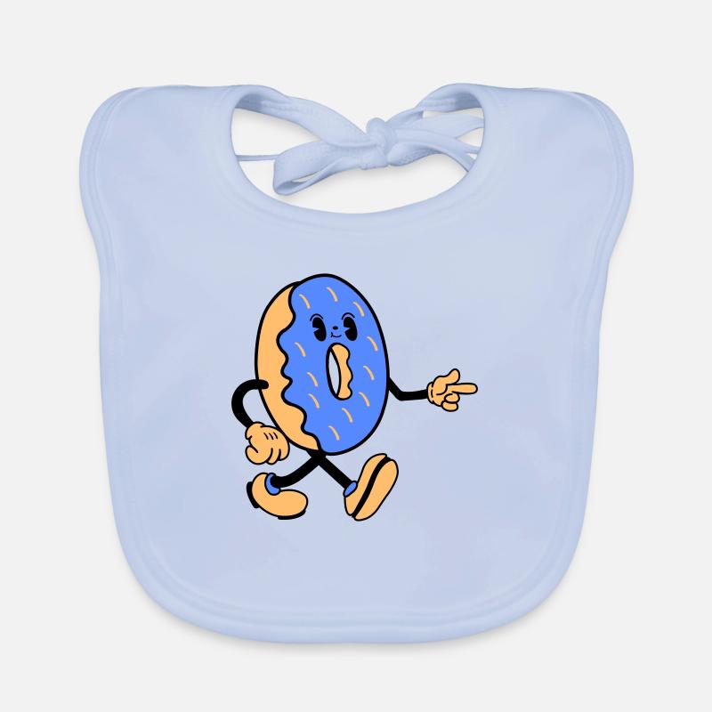 Bande dessinée Donut 1 Bavoir bio Bébé