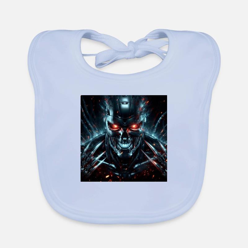 Cyborg Hyperrealismus mit Krallen Baby Bio-Lätzchen