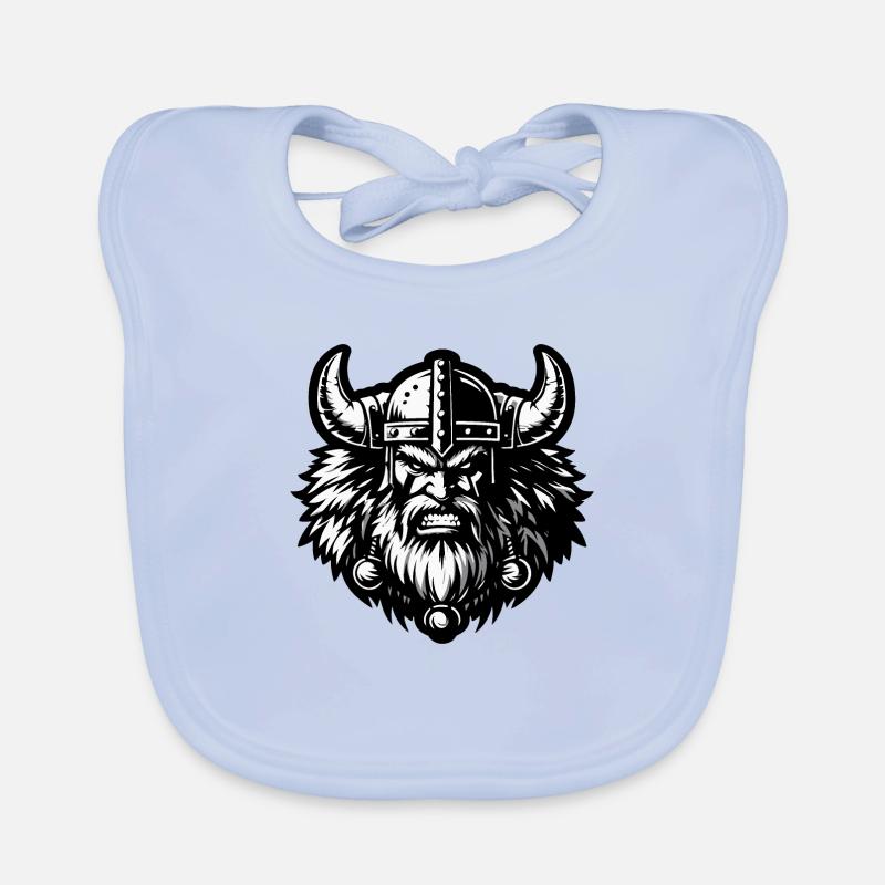 Puissant guerrier viking version 5 Bavoir bio Bébé