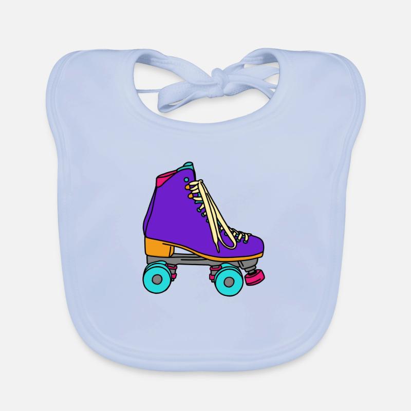 Roller-skate Organic Baby Bibs