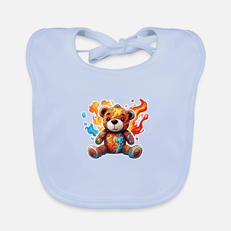 Teddy Bear / Cuddly Toy / Stuffed Animal / Gift Idea Organic Baby Bibs