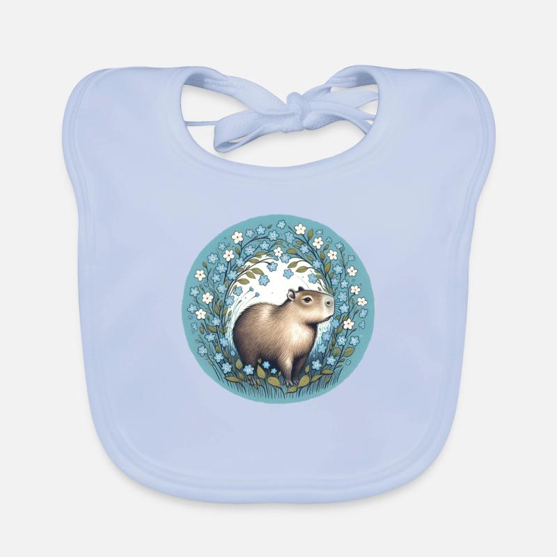Capybara Baby Bio-Lätzchen
