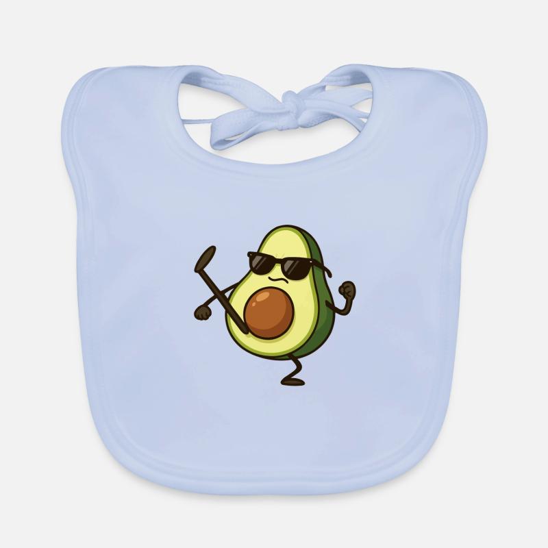 avocado karate Baby Bio-Lätzchen