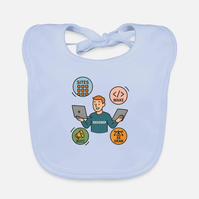 FIGMA CONFIG Bavoir bio Bébé