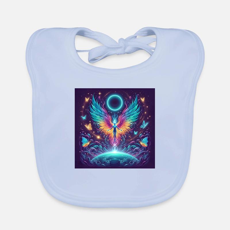 Fantasy Phoenix Dreamkeeper Ästhetische Produkte Baby Bio-Lätzchen