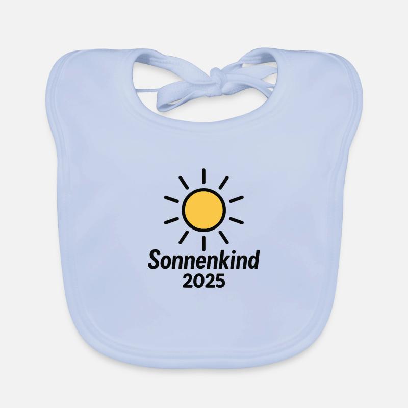 Sonnenkind 2025 Baby Bio-Lätzchen