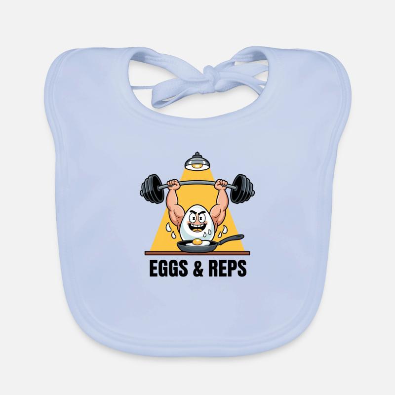 Eggs & Reps Baby Bio-Lätzchen
