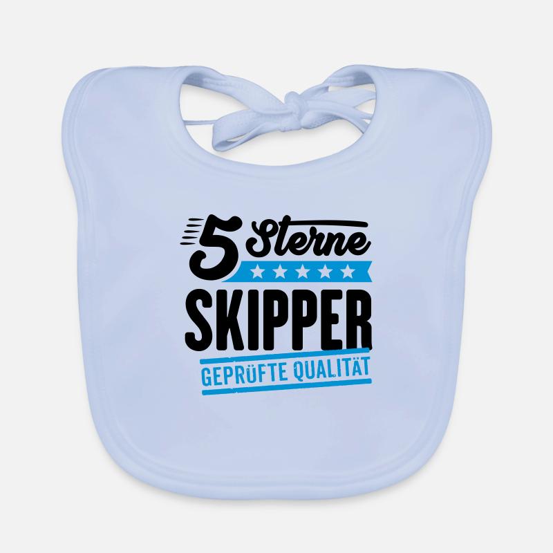5Sterne Skipper Baby Bio-Lätzchen