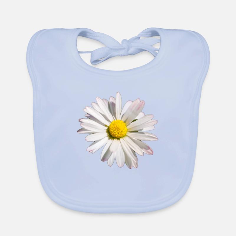 Daisy Flower Baby Bio-Lätzchen