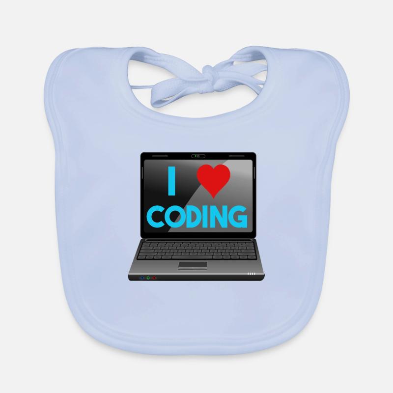 Programmation, programmeurs, informaticiens Bavoir bio Bébé