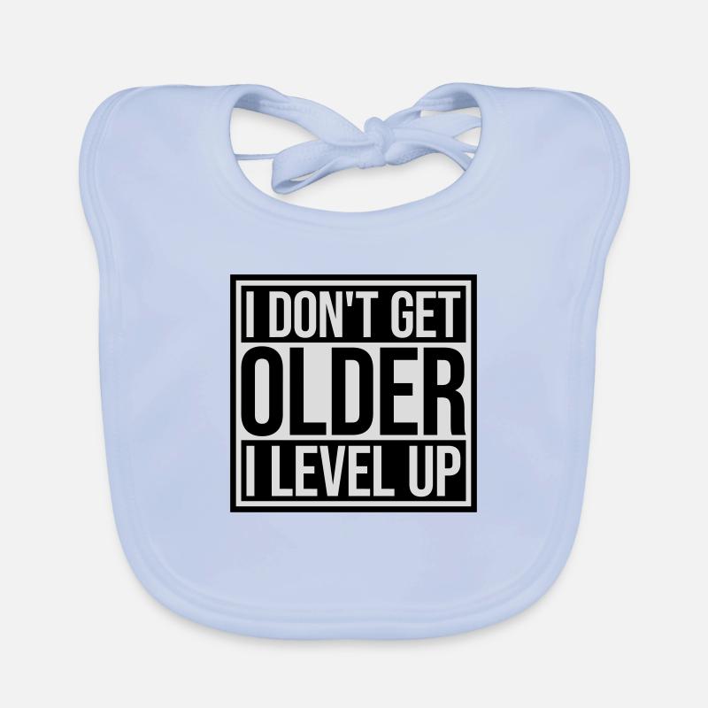 get older level up Organic Baby Bibs