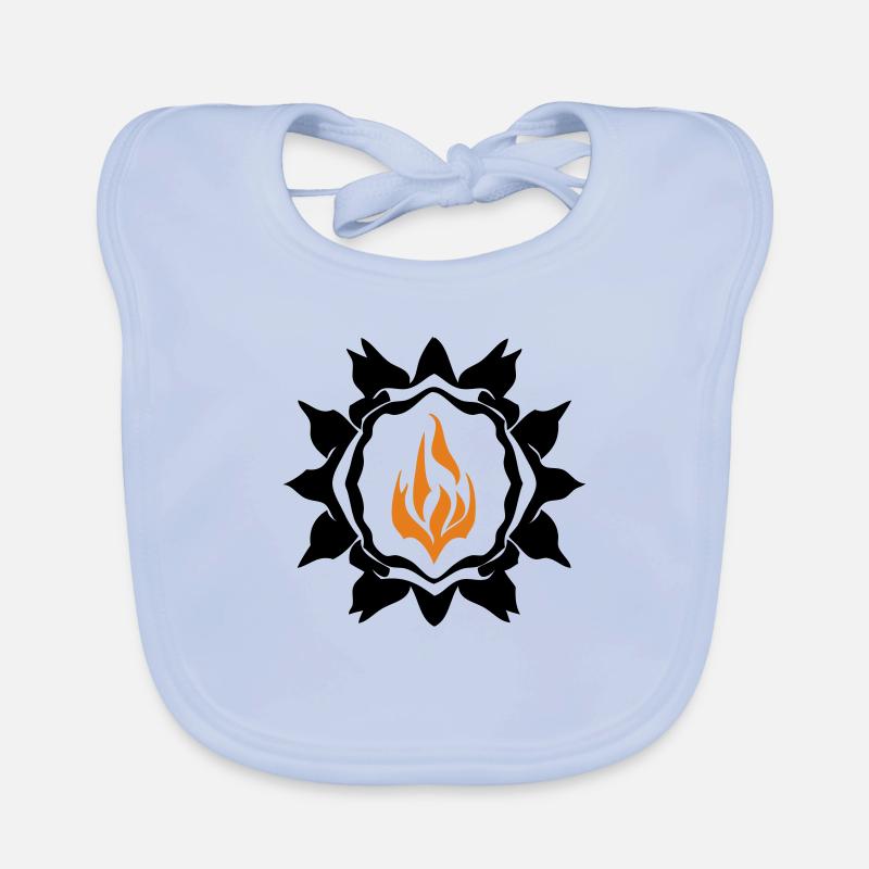 Rune de feu Bavoir bio Bébé