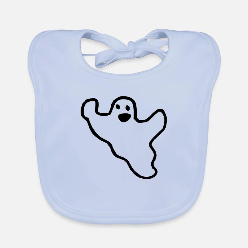 Gespenst Baby Bio-Lätzchen