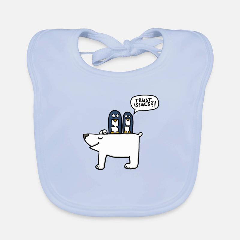 Trust issues Organic Baby Bibs