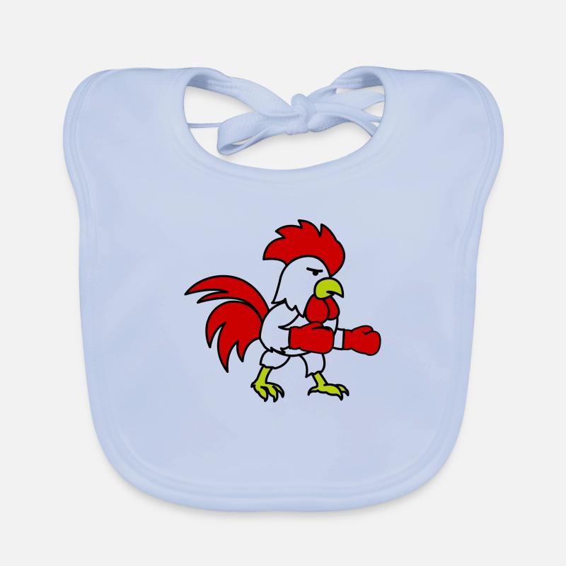 Boxeur Bavoir bio Bébé
