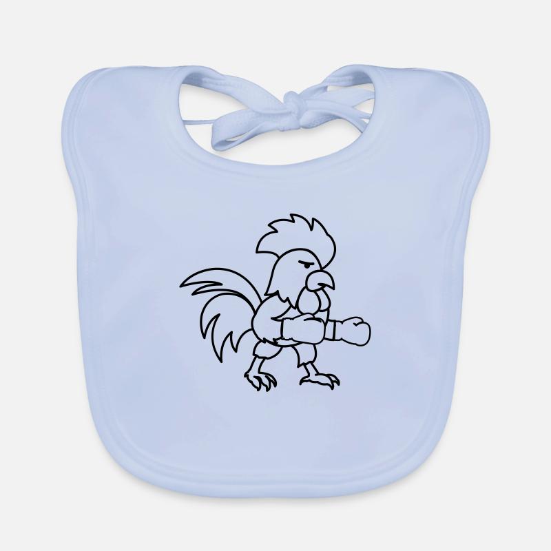 Boxeur Bavoir bio Bébé