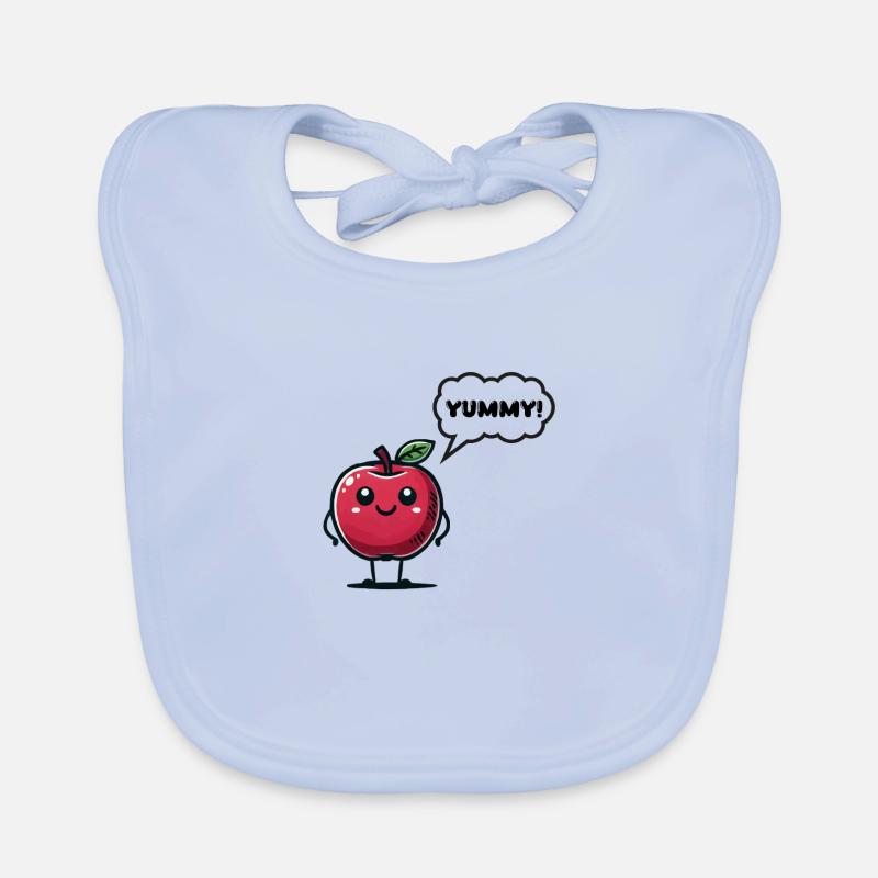 Bande dessinée Apple Bavoir bio Bébé