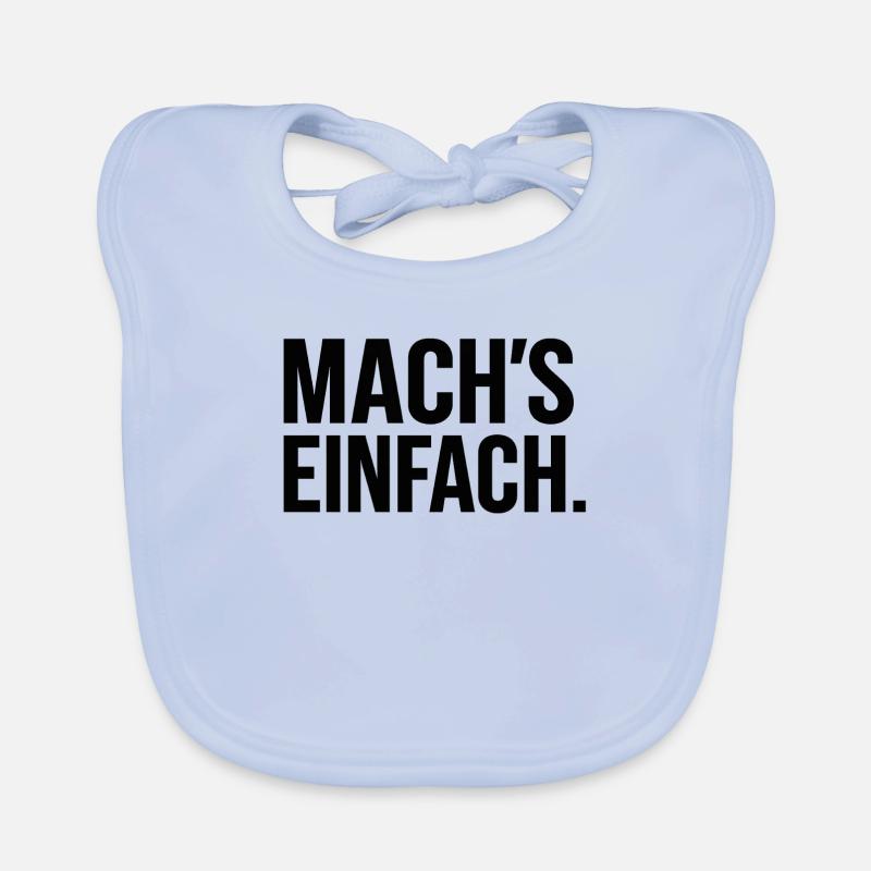 Mach einfach Baby Bio-Lätzchen